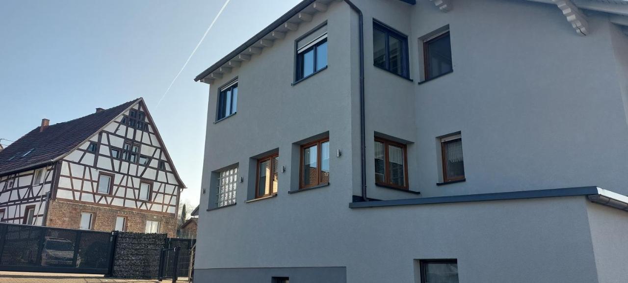 Grosse Tolle 4 Zimmer Ferienwohnung Im Herzen Des Odenwaldes Mörlenbach Buitenkant foto